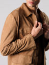 AT.P.CO | A263P38 suede jacket - Image 3