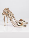 Sotris collection | Patent leather stiletto sandals - Image 3