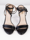 Sotris collection | Patent leather stiletto sandals