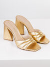 Artisti Romani | Quilted strap mules - Image 5
