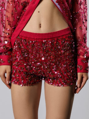 Des Phemmes | Sequin-embellished shorts