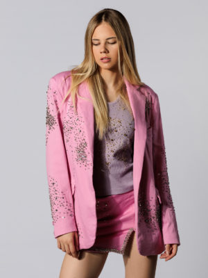 Des Phemmes | Rhinestone-embellished blazer