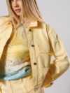 Des Phemmes | Frayed edge denim jacket - Image 3