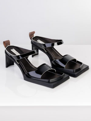 Miista | Ren molded patent leather sandals