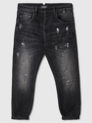 Gabba | Alex K4692 ripped paint splatter jeans