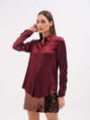 Marella | Monochrome Ilva satin shirt - Image 5