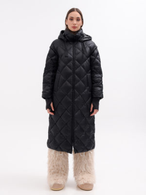 Marella | Monochrome Abruzzo quilted puffer coat