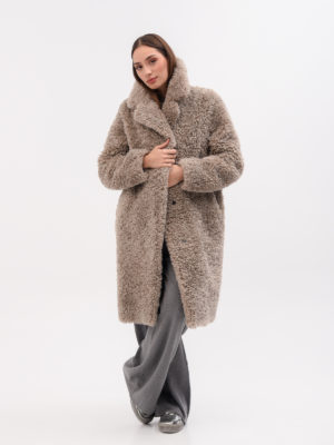 RRD | W23571 reversible faux shearling coat