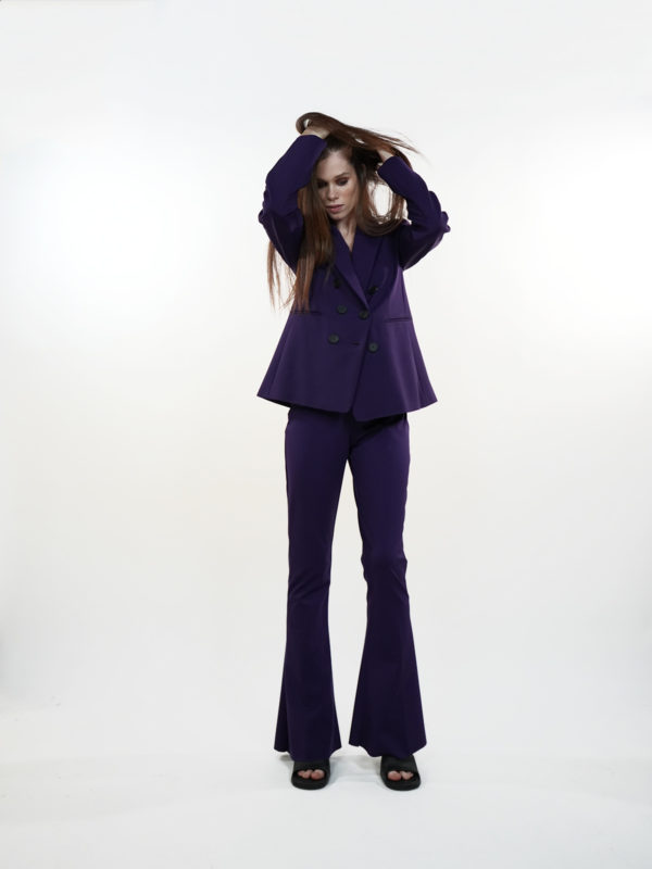 Liviana Conti | Press crease flared trousers