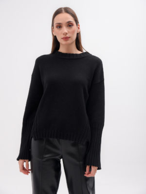 Liviana Conti | Ribbed-trim sweater