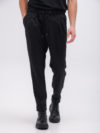 Messagerie | Drawstring double pleated trousers - Image 4
