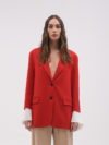 PDR Phisique Du Role | Layered-cuff single-breasted blazer