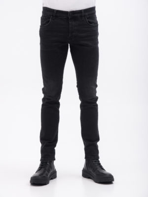 Messagerie | Tapered faded jeans