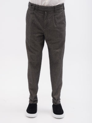 AT.P.CO | A271ETHAN688 birdseye trousers