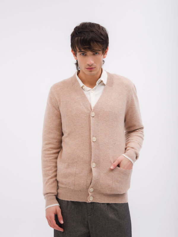 AT.P.CO | A274A23 patch pocket cardigan