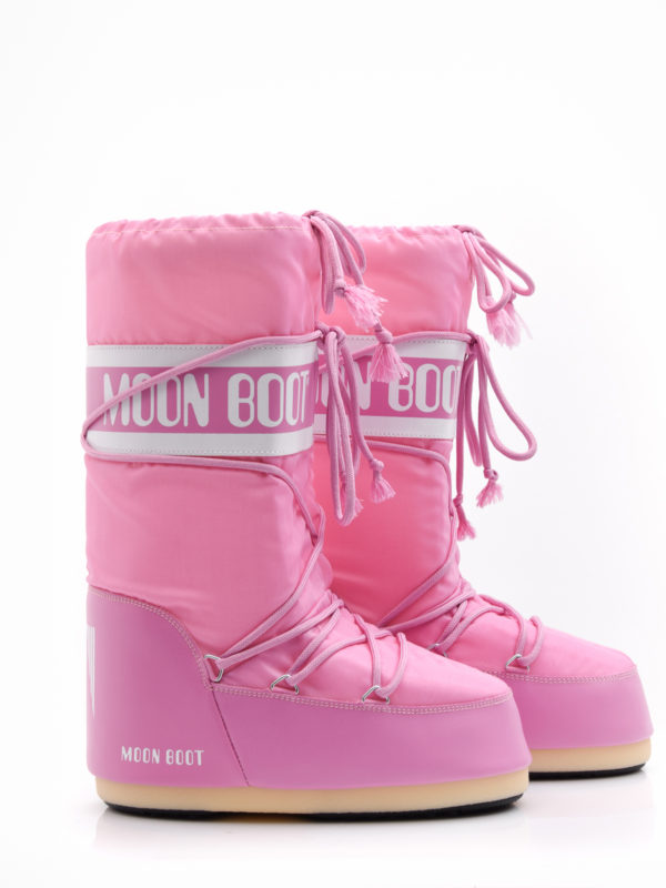 Moon Boot | 14004400 063 icon ροζ νάιλον μπότες χιονιού