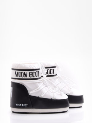 Moon Boot | 14093400 002 icon low white nylon snow boots