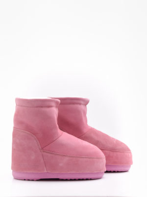 Moon Boot | 14094000 003 icon low no lace pink suede snow boots