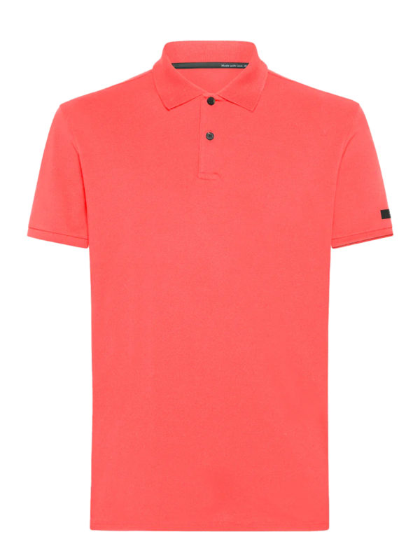 RRD | 24206/30 Makro red piqué polo shirt