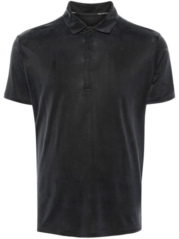 RRD | 24212/10 Cupro black polo shirt