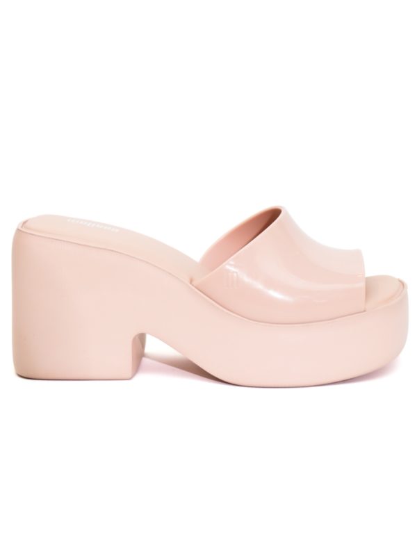 Melissa | Posh AD pink platform mules