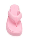 Melissa | Free Fuzzy AD pink toe post flatform sandals - Image 3