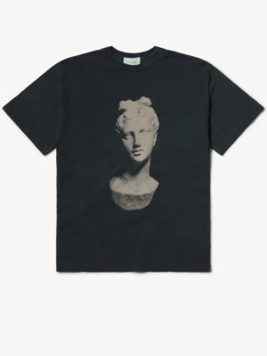 Aries | Aged Statue SS black printed t-shirt