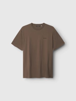 Gabba | Dune logo SS GOTS brown t-shirt