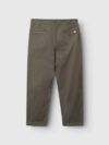 Gabba | David brown pleated chino trousers - Image 3