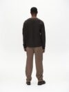 Gabba | David brown pleated chino trousers - Image 4