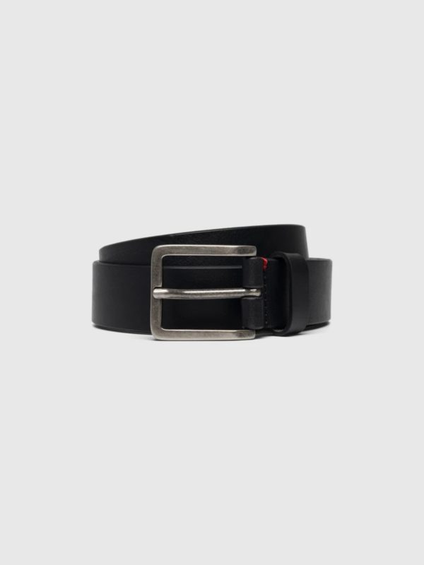 Gabba | Italy black leather belt