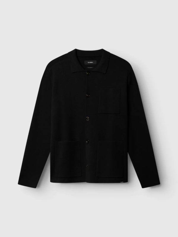 Gabba | Blanko Cardi patch pocket cardigan