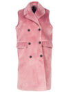 RRD | W24542 Velvet Neo Sleeveless Wom double-breasted jacket - Image 7