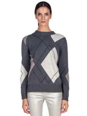 Liviana Conti | Diamond pattern sweater