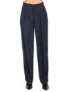 Liviana Conti | Double pleated peg trousers