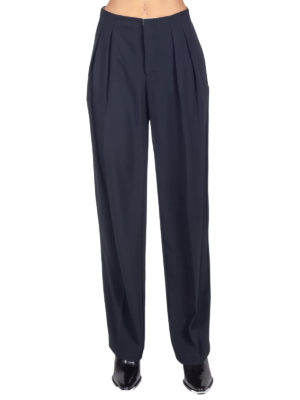 Liviana Conti | Double pleated peg trousers