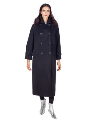 Liviana Conti | Classic collar double-breasted coat