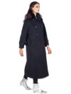 Liviana Conti | Classic collar double-breasted coat - Image 3