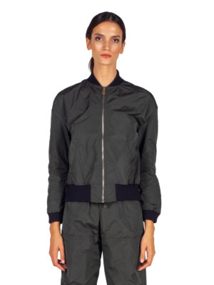 Liviana Conti | Taffeta bomber jacket