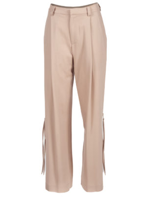 Semicouture | Athenais zip-hem trousers