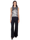 Semicouture | Barrie striped palazzo trousers - Image 2