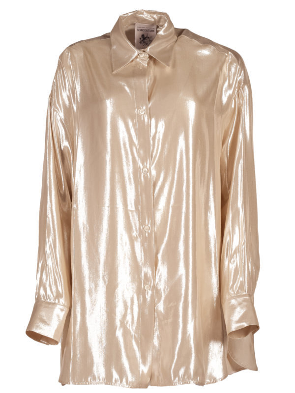 Semicouture | Thipanie metallic shirt