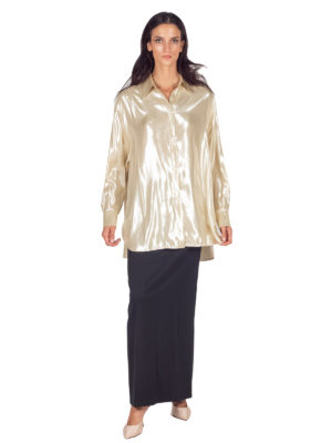 Semicouture | Thipanie metallic shirt