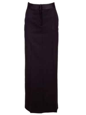 Semicouture | Giulietta maxi skirt with satin waistband