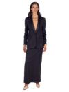 Semicouture | Giulietta maxi skirt with satin waistband - Image 2