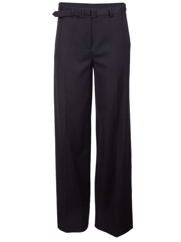 Semicouture | Perry belted wide-leg trousers