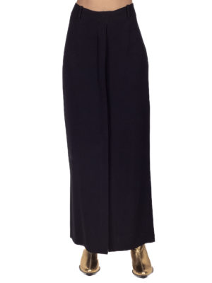 Semicouture | Clemence button front split skirt