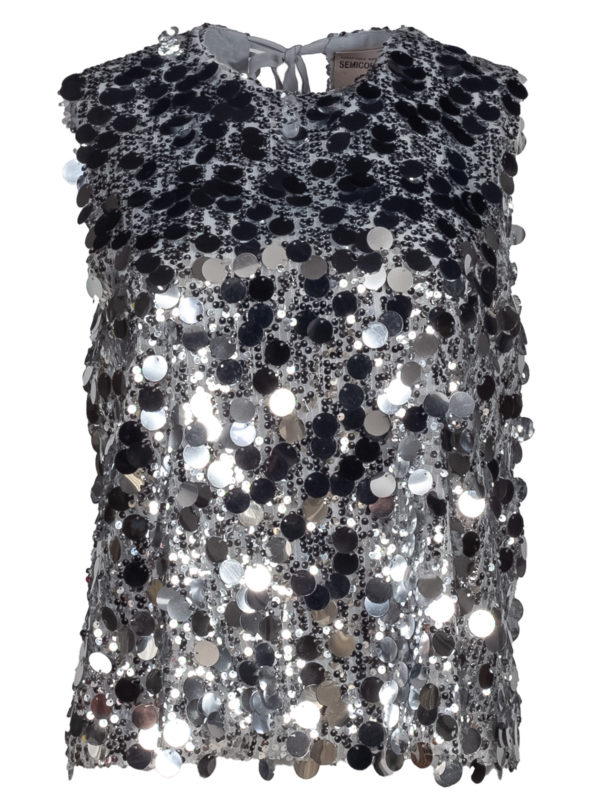 Semicouture | Nunzia sequin top