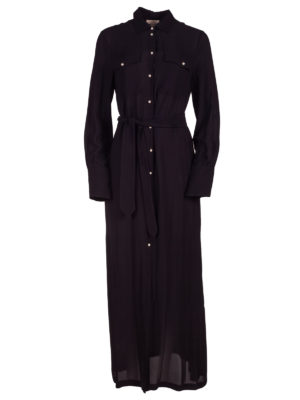 Semicouture | Amelia maxi shirt dress