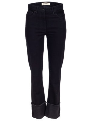 Semicouture | Philomene cuffed-hem jeans